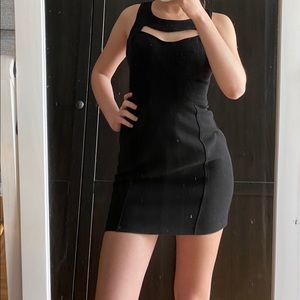black dress